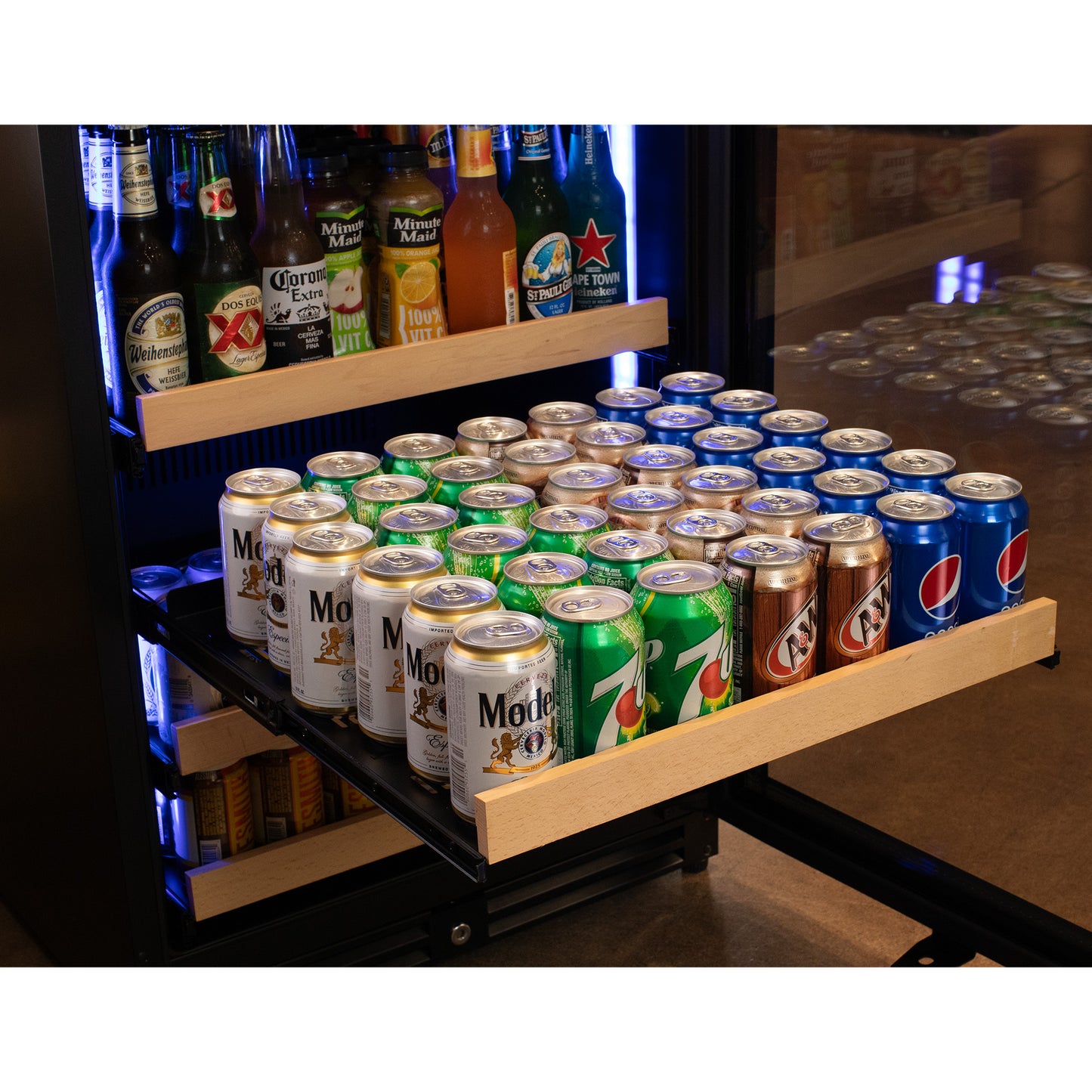 Allavino 24" Wide Reserva Series Stainless Steel Right Hinge Beverage Center