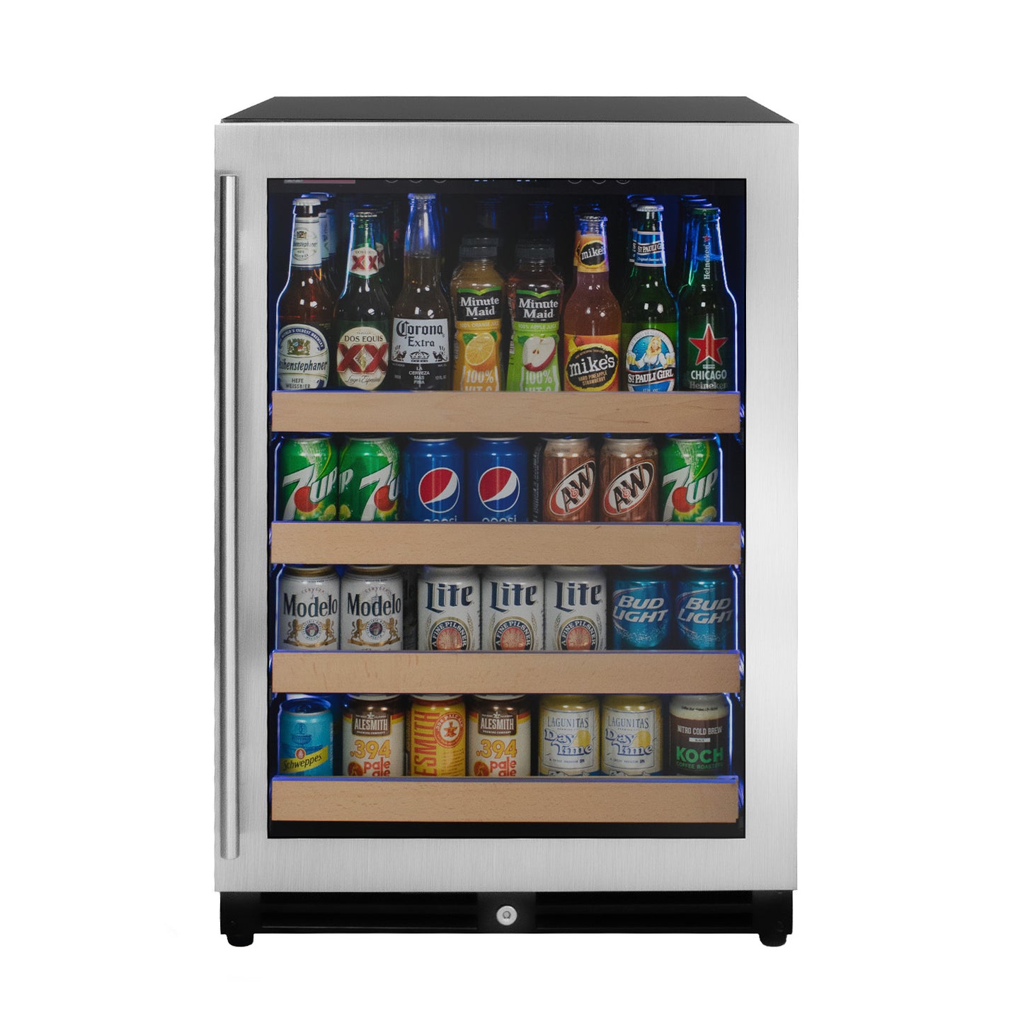 Allavino 24" Wide Reserva Series Stainless Steel Right Hinge Beverage Center