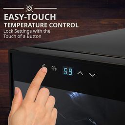18 Bottle Compressor Wine Cooler Refrigerator