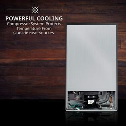 34 Bottle Compressor Wine Cooler Refrigerator