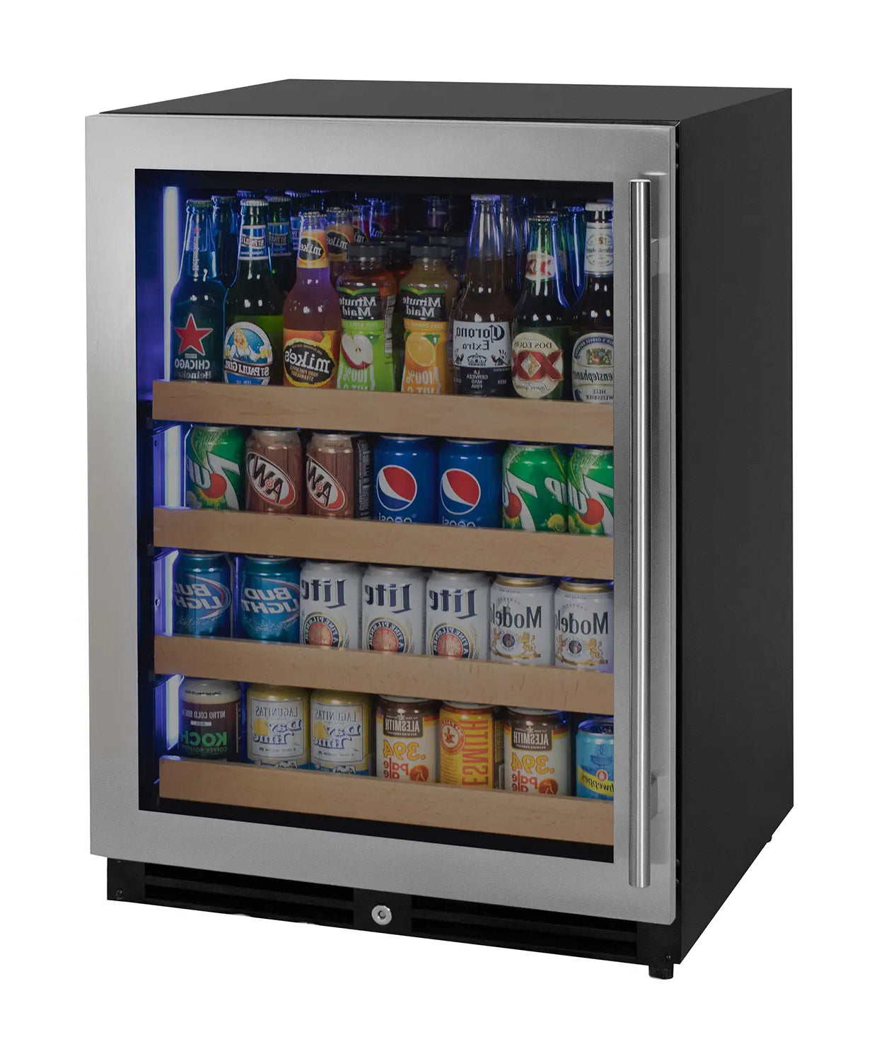 Allavino 24" Wide Reserva Series Stainless Steel Left Hinge Beverage Center