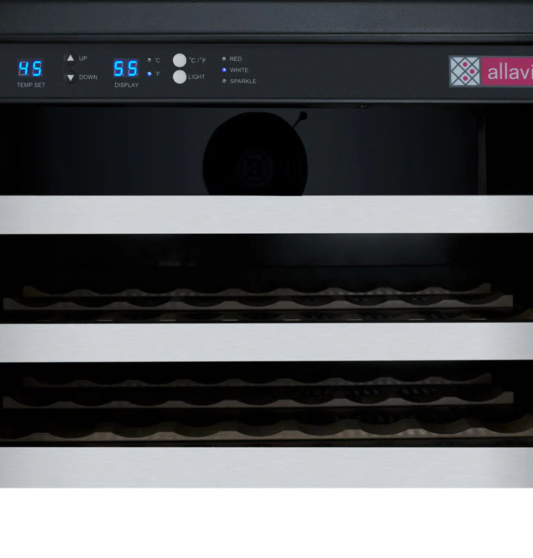 FlexCount Series 56 Bottle Single Zone Undercounter Wine Cooler