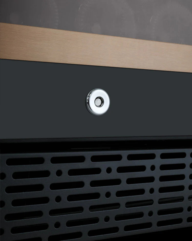 Allavino 24" Wide FlexCount II Tru-Vino 177 Bottle Single Zone Right Hinge Wine Refrigerator