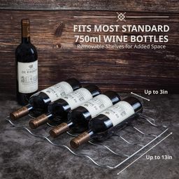 33 Bottle Dual Zone Wine Cooler Refrigerator