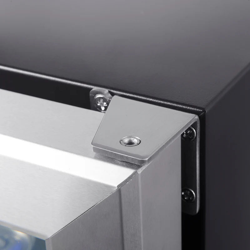 30-inch Wide Undercounter 154 Can Beverage Fridge with Low-E Glass Door