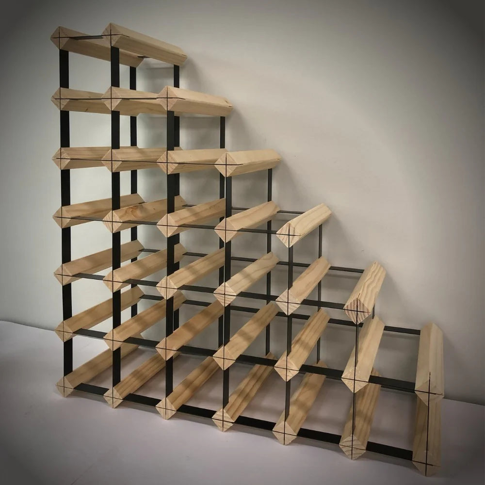 Slodped Racking Sloped Timber Wine Rack – IB home Luxuries