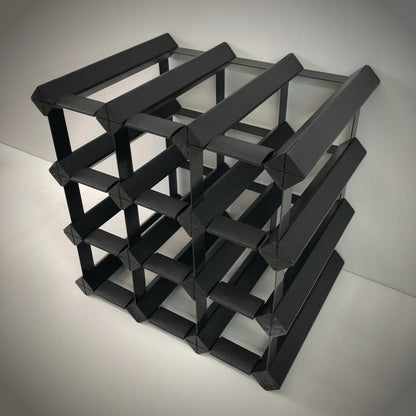 Classic 12 Bottle Timber Wine Rack
