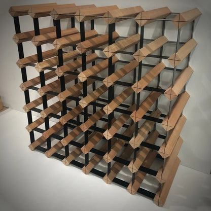 Classic 42 Bottle Timber Wine Rack