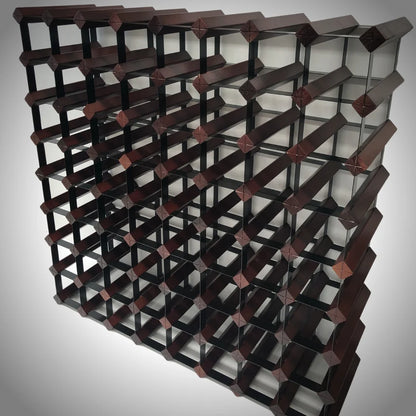 Classic 72 Bottle Timber Wine Rack