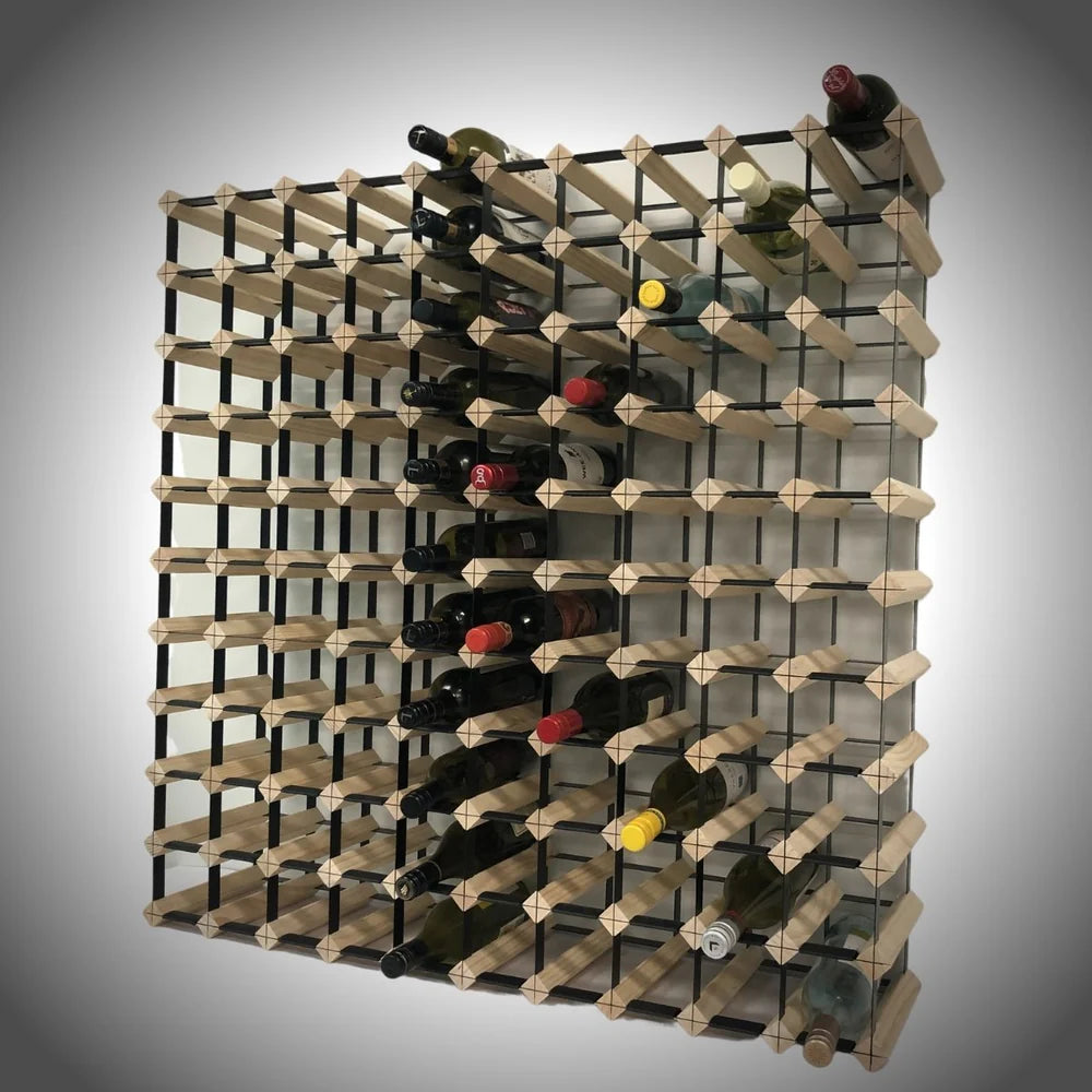Classic 110 Bottle Timber Wine Rack
