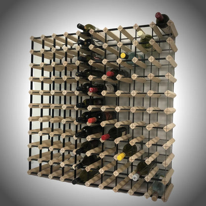 Classic 110 Bottle Timber Wine Rack